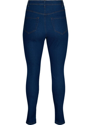 FLASH – jeansy o bardzo waskim kroju, Blue denim, Packshot image number 1