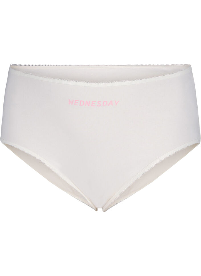  Figi damskie 7-pack z regularnym stanem, Fioletowy, Packshot image number 4