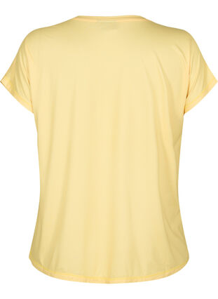 Koszulka treningowa z krótkim rekawem, Lemon Meringue, Packshot image number 1
