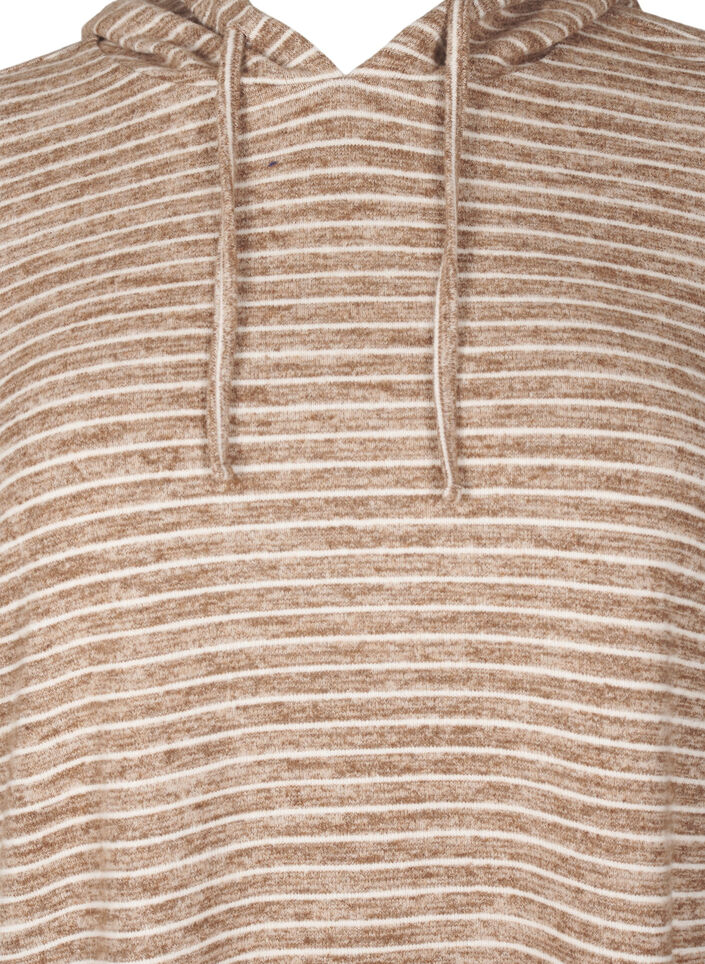 Luzna bluza z kapturem, Fondue Fudge, Packshot image number 2