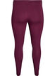 Legginsy basic z wiskozy, Ciemnobordowy, Packshot image number 1