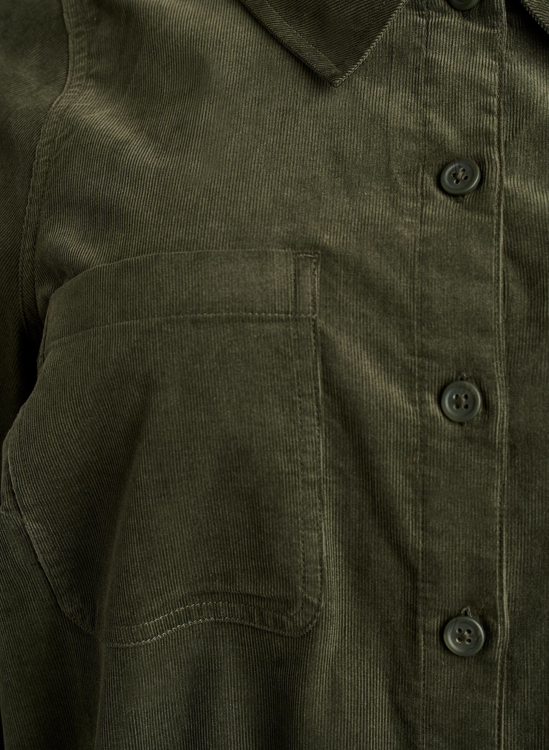 Zizzi Kombinezon z dreszczu z prostymi nogawkami, Zielony, Packshot image number 2