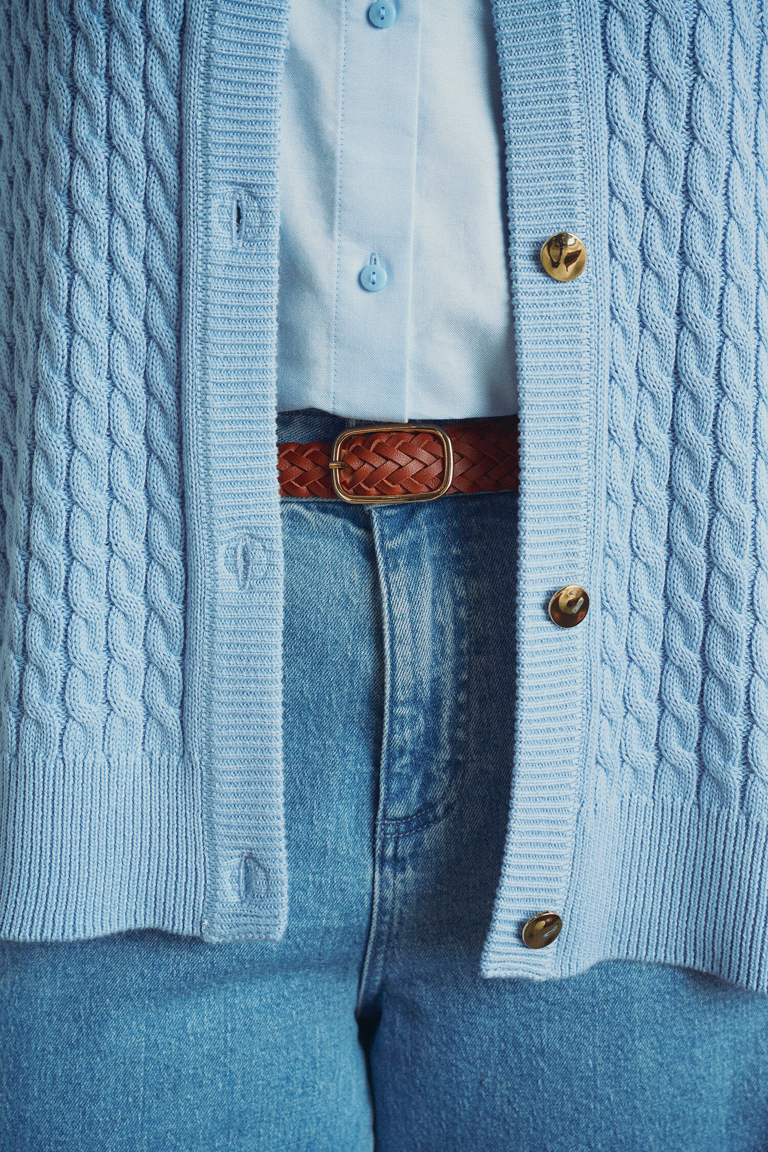 Zizzi Niebieskie detale, , Model