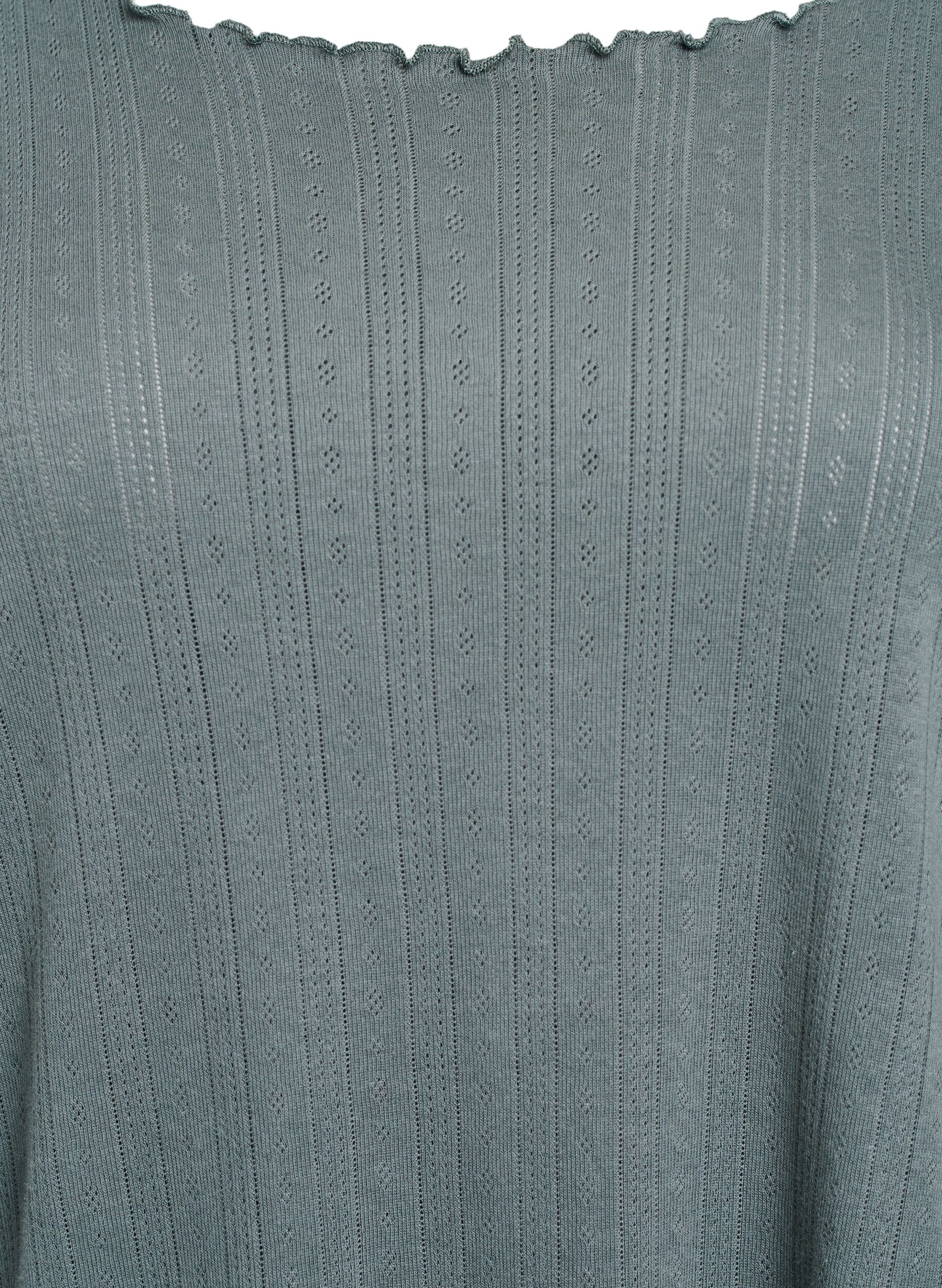 Zizzi Koszula nocna z bawelny organicznej, Zielony, Packshot image number 2