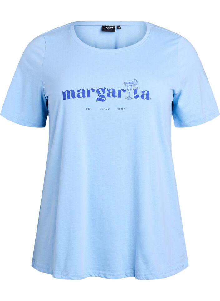 FLASH - T-shirt z nadrukiem, Niebieskie, Packshot image number 0