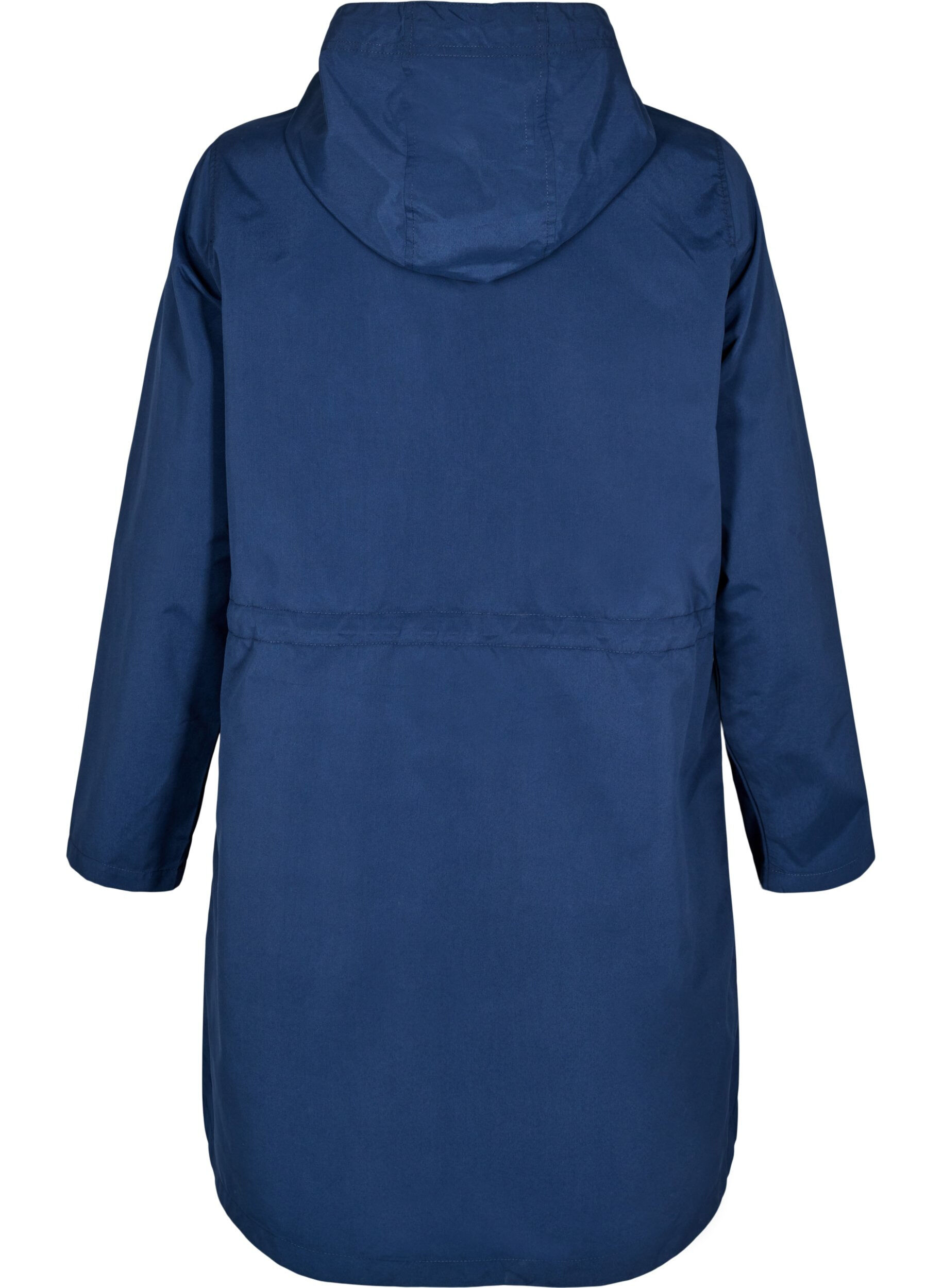 Zizzi FLASH - Lekka kurtka z kapturem, Niebieskie, Packshot image number 1