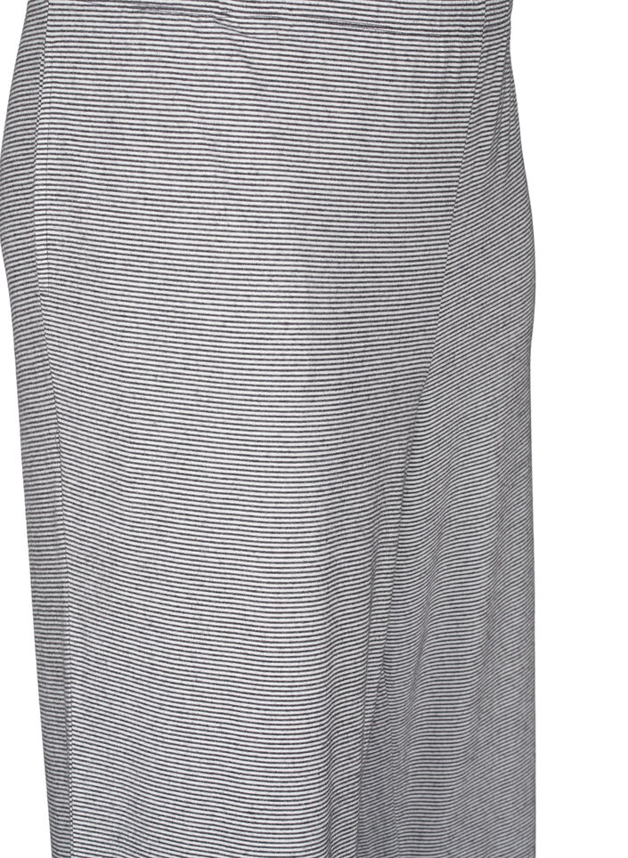 Spodnie pizamowe z kieszeniami, Striped DGM , Packshot image number 2