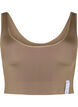 Seamless bra with round neckline, Driftwood, Packshot image number 0