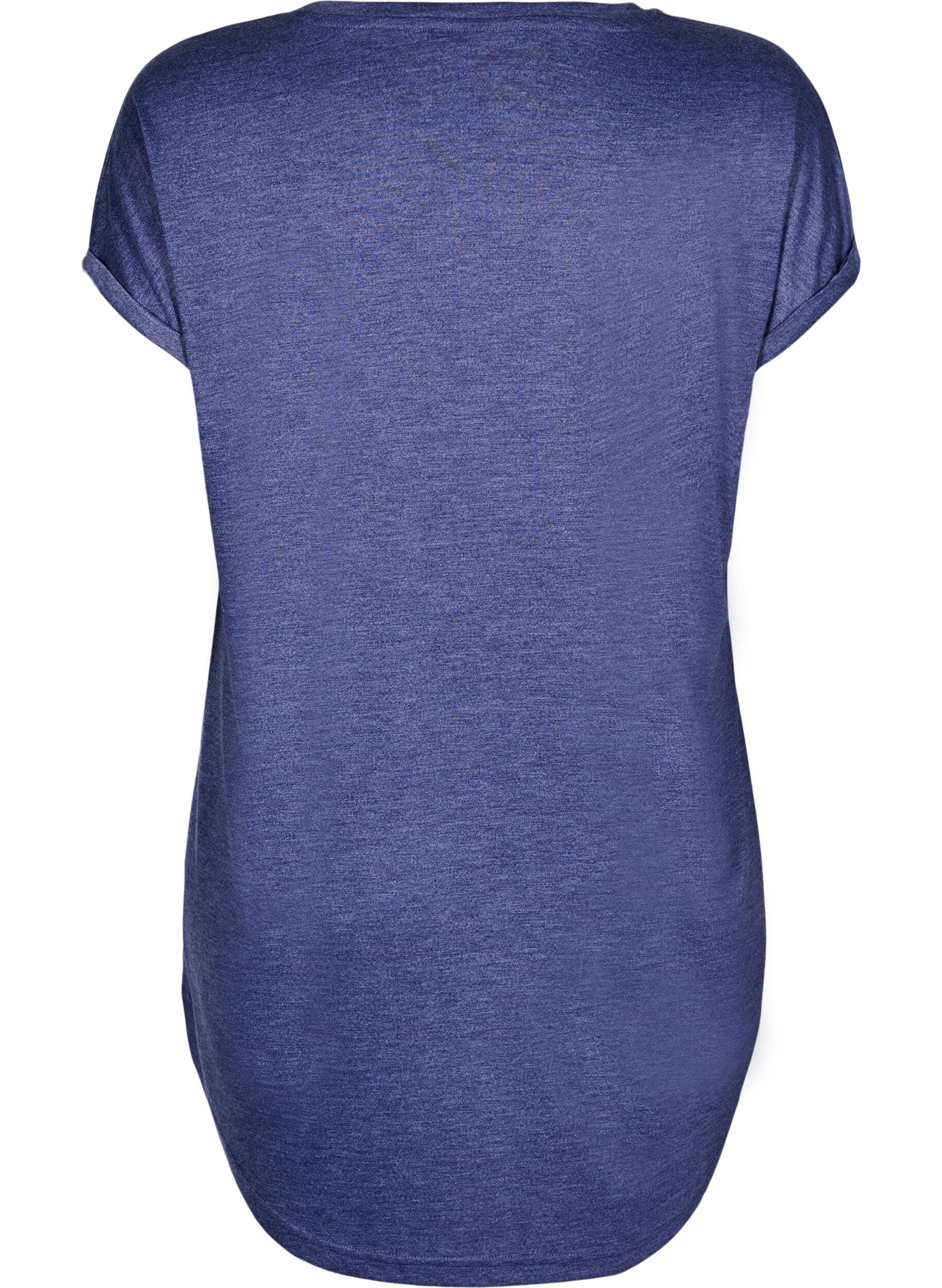 Zizzi Koszula nocna z kr&oacute;tkim rekawem i nadrukiem tekstowym, , Packshot image number 1