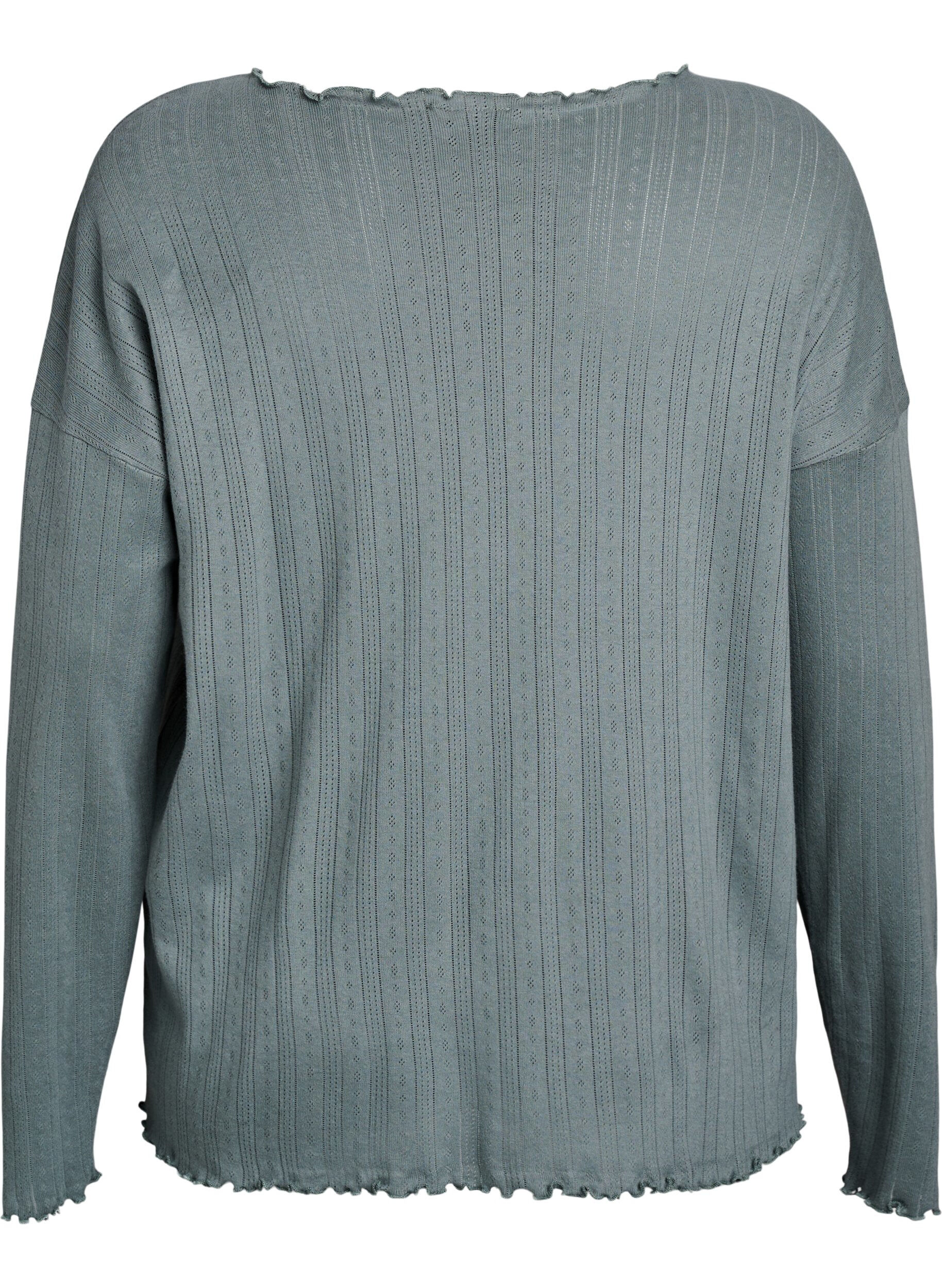 Zizzi Koszula nocna z bawelny organicznej, Zielony, Packshot image number 1