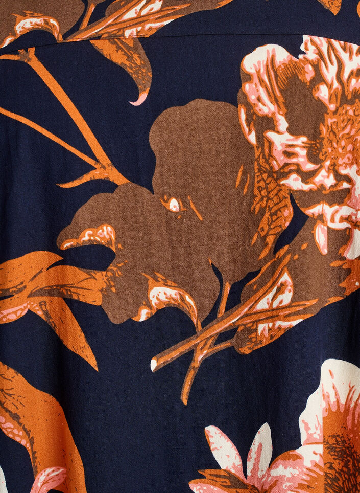 Kr&oacute;tka bawelniana sukienka z elastycznym brzegiem i dlugimi rekawami, Czarne, Packshot image number 2