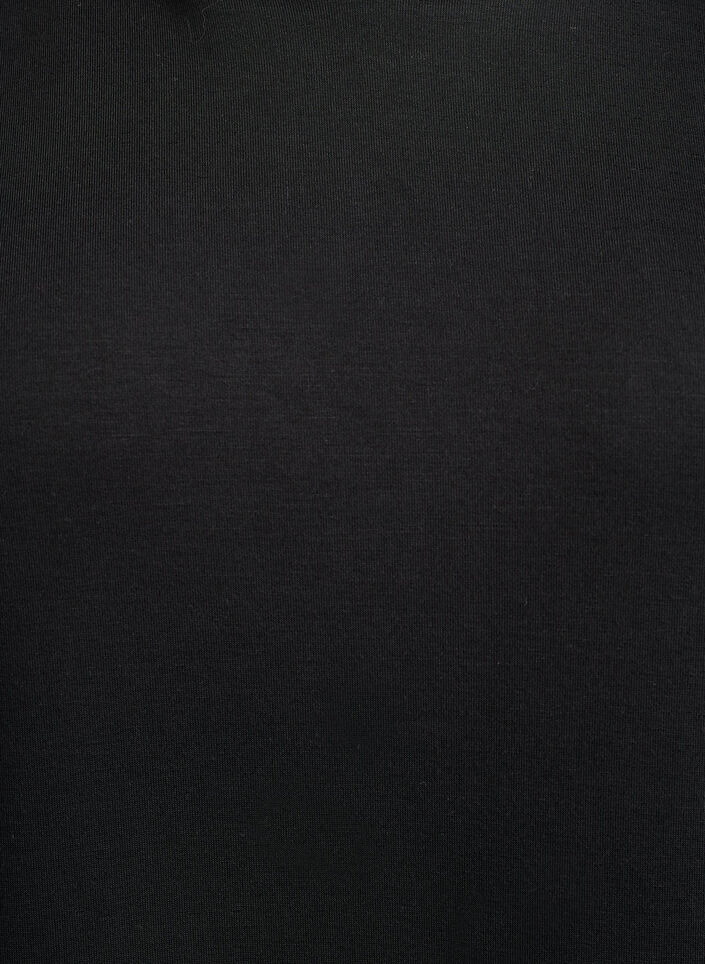 Kr&oacute;tka sukienka bluza z kapturem z kieszenia kangurkowa, Czarne, Packshot image number 2