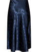 Satynowa sp&oacute;dnica z tonalnym wzorem kwiatowym, Niebieskie, Packshot image number 1