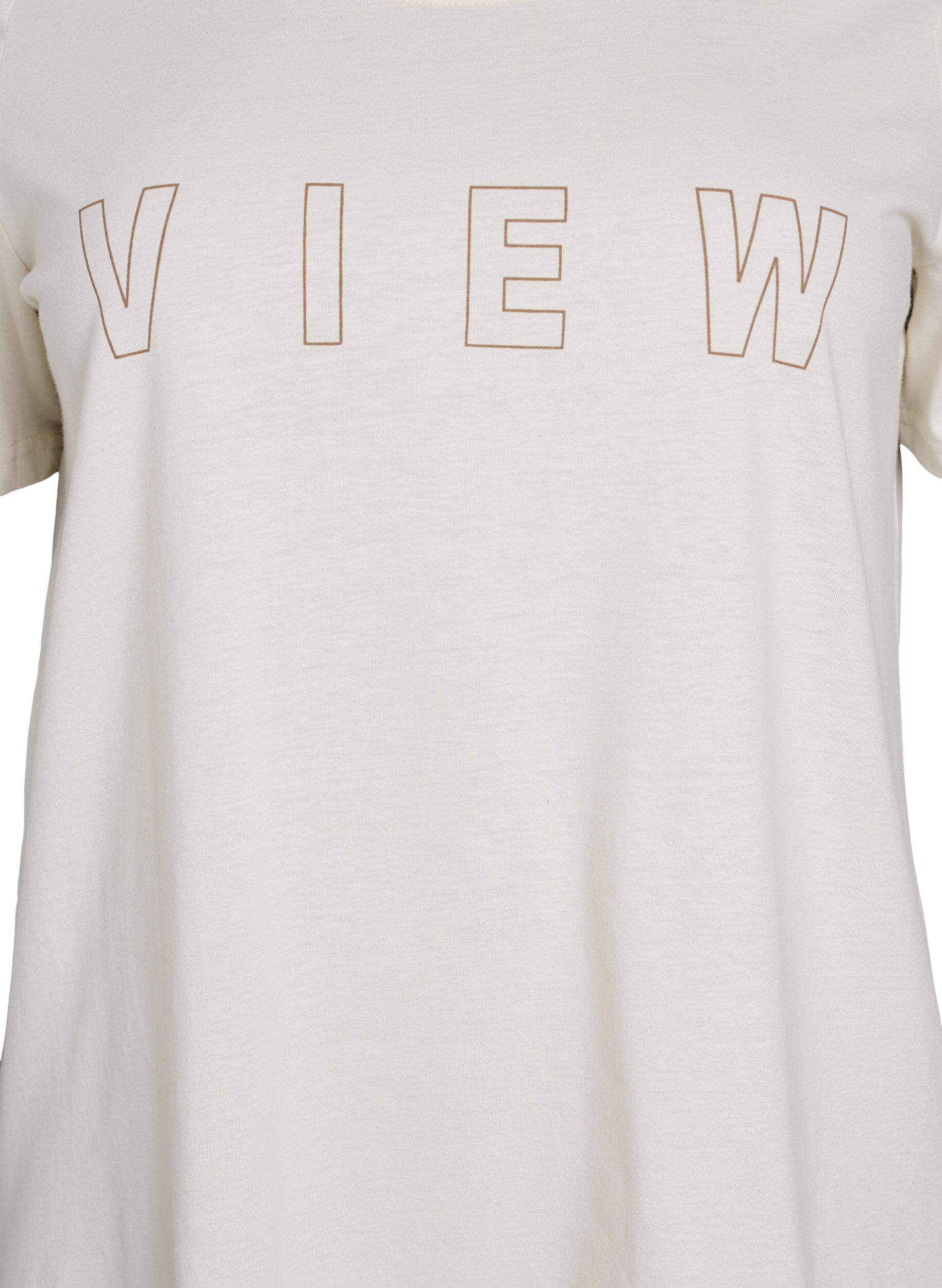 Zizzi FLASH - T-shirt z nadrukiem, Biały, Packshot image number 2