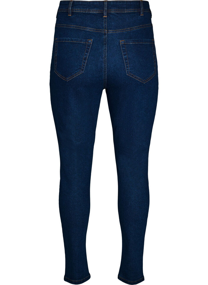 Jeansy o bardzo waskim kroju, Niebieskie, Packshot image number 1