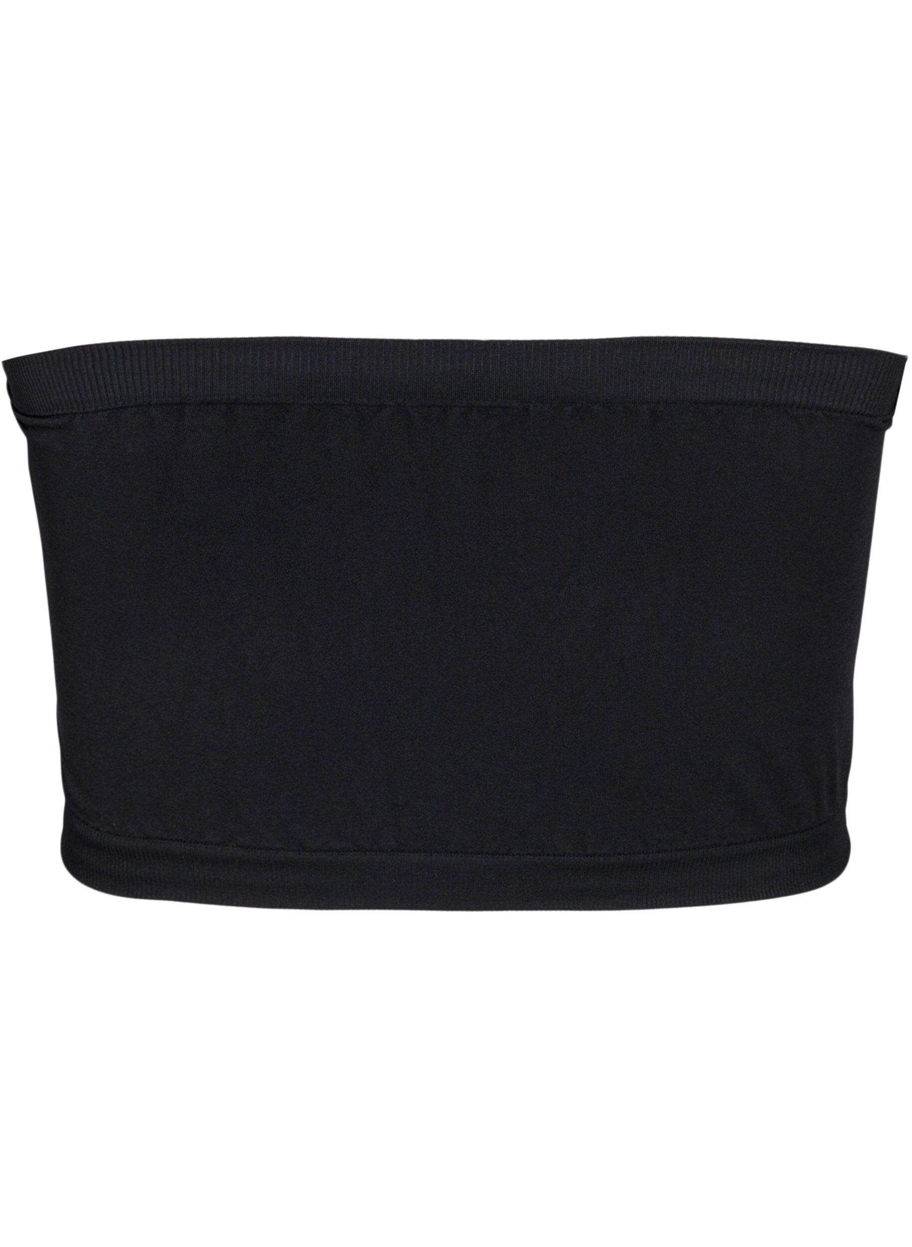 Zizzi Biustonosz tuba, Czarne, Packshot image number 1