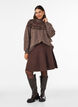 Sweter w norweski wz&oacute;r, Brązowy, Model image number 1
