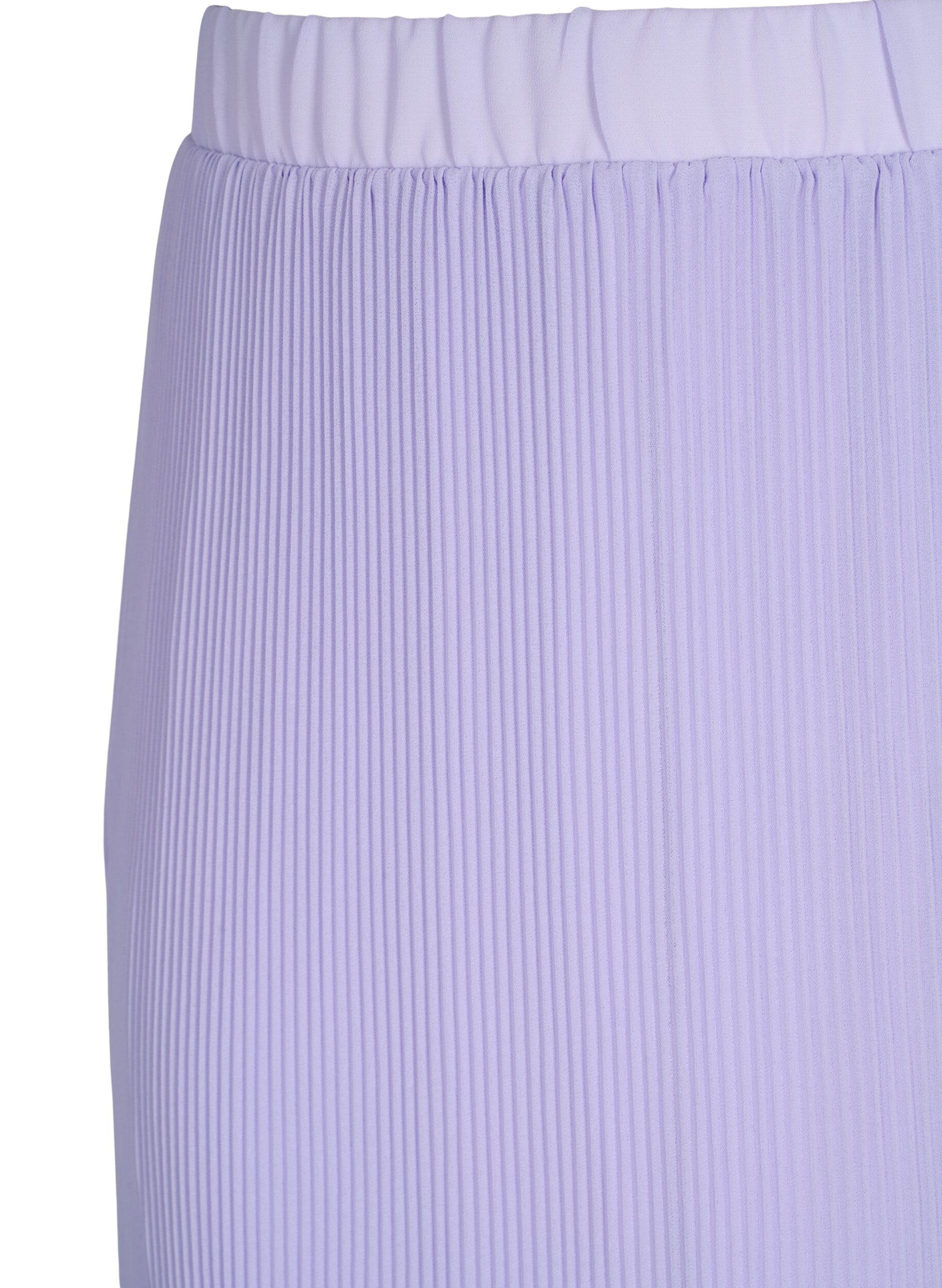 Zizzi Plisowana sp&oacute;dnica midi, Lavender SOLID, Packshot image number 2