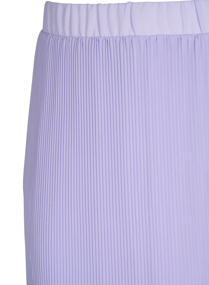 Plisowana spódnica midi, Lavender SOLID, Packshot image number 2