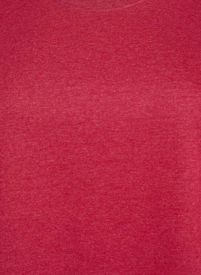 Bluza z okraglym dekoltem, Czerwony, Packshot image number 2