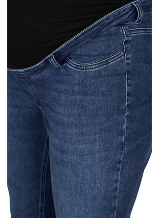 Ciazowe jeansy Emily, Blue denim, Packshot image number 2