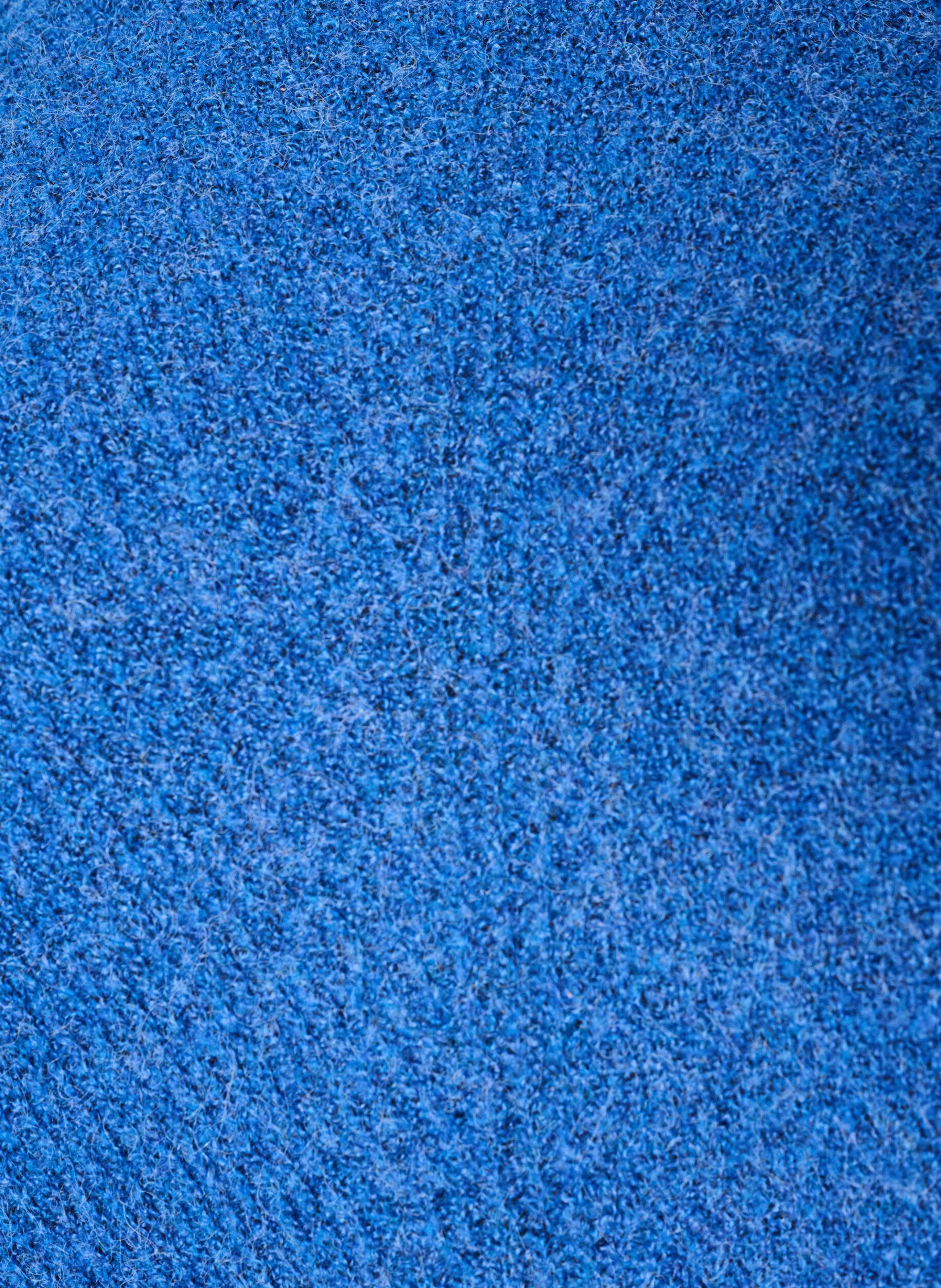 ZizziDzianinowy sweter ze skosnym wzorem i raglanowymi rekawami, Niebieskie, Packshot image number 2