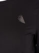 Top do fitnessu z dlugimi rekawami, Czarne, Packshot image number 2