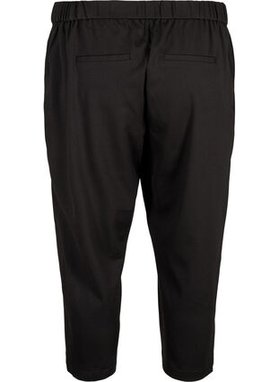 Maddison luzne spodnie 3/4 z kieszeniami, Black, Packshot image number 1