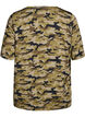 Koszulka z TENCEL&trade; Lyocell i kamuflazowym nadrukiem, Zielony, Packshot image number 1