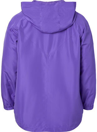 Krótka kurtka z kapturem i regulowanym dolem, Purple Opulence, Packshot image number 1