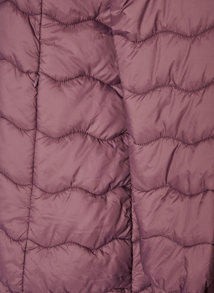 Pikowana kurtka, R&oacute;żowy, Packshot image number 3