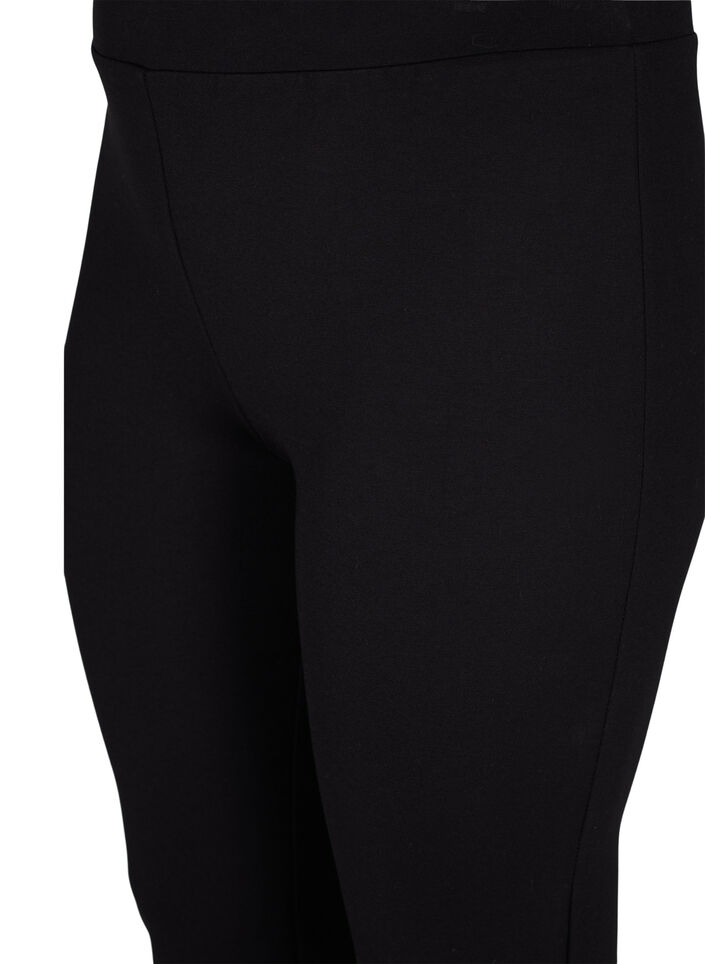 Legginsy z suwakami, Black, Packshot image number 2