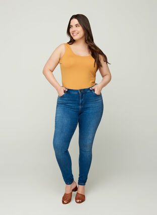 Podstawowy top, Spruce Yellow, Model image number 2