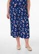 Spodnie culotte z nadrukiem, Niebieskie, Model image number 2