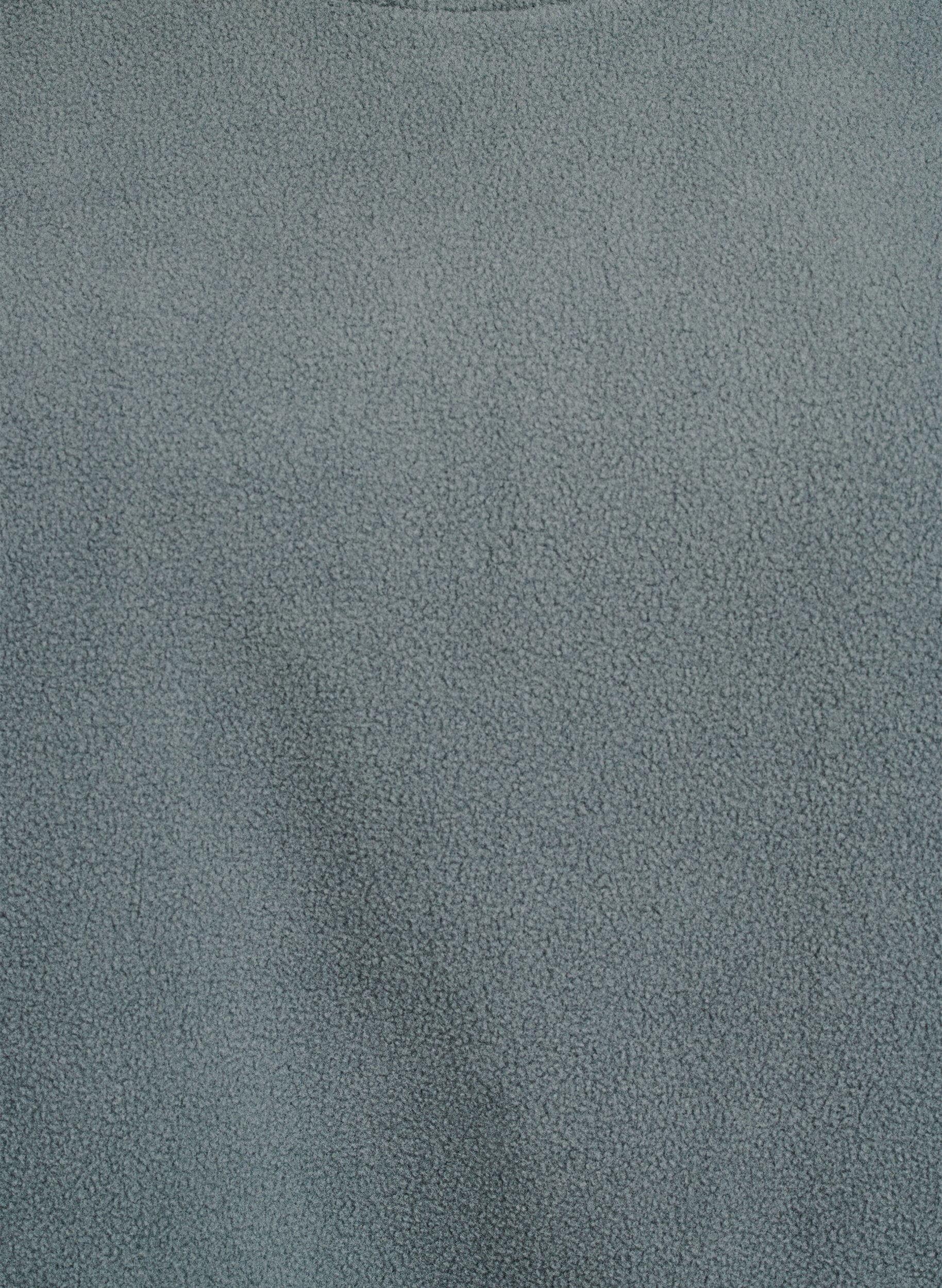 Zizzi Luzna bluzka polarowa z kieszeniami, Zielony, Packshot image number 2