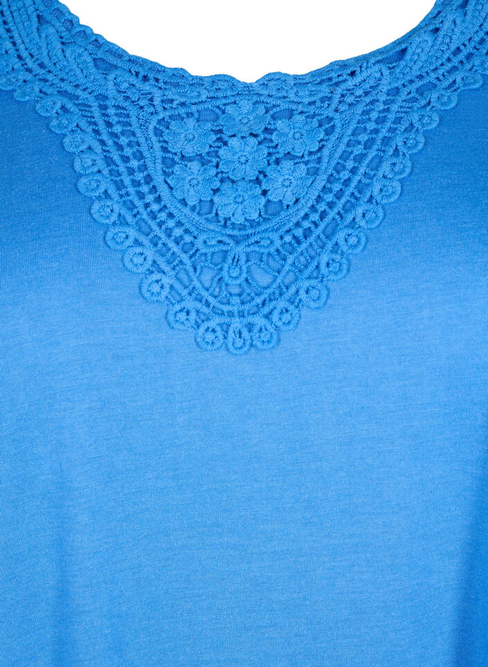 Top bez rekawów z koronka, Marina, Packshot image number 2