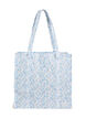 Torba na zakupy z suwakiem, Niebieskie, Packshot image number 1