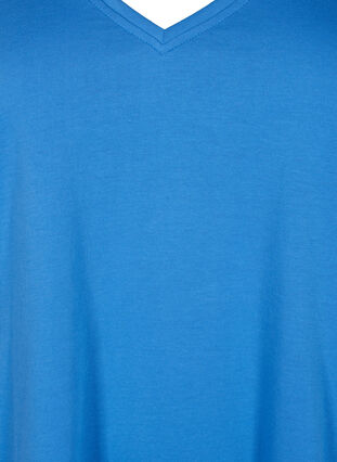 Flash - koszulka z dekoltem w szpic, Ultramarine, Packshot image number 2