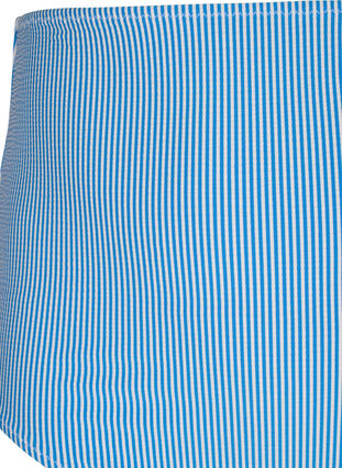 Pasiasty dól bikini z bardzo wysokim stanem, BlueWhite Stripe AOP, Packshot image number 2