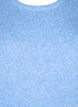 Dzianinowy sweter z dodatkiem welny, z dlugim rekawem i okraglym dekoltem, Della R. Blue Mel., Packshot image number 2