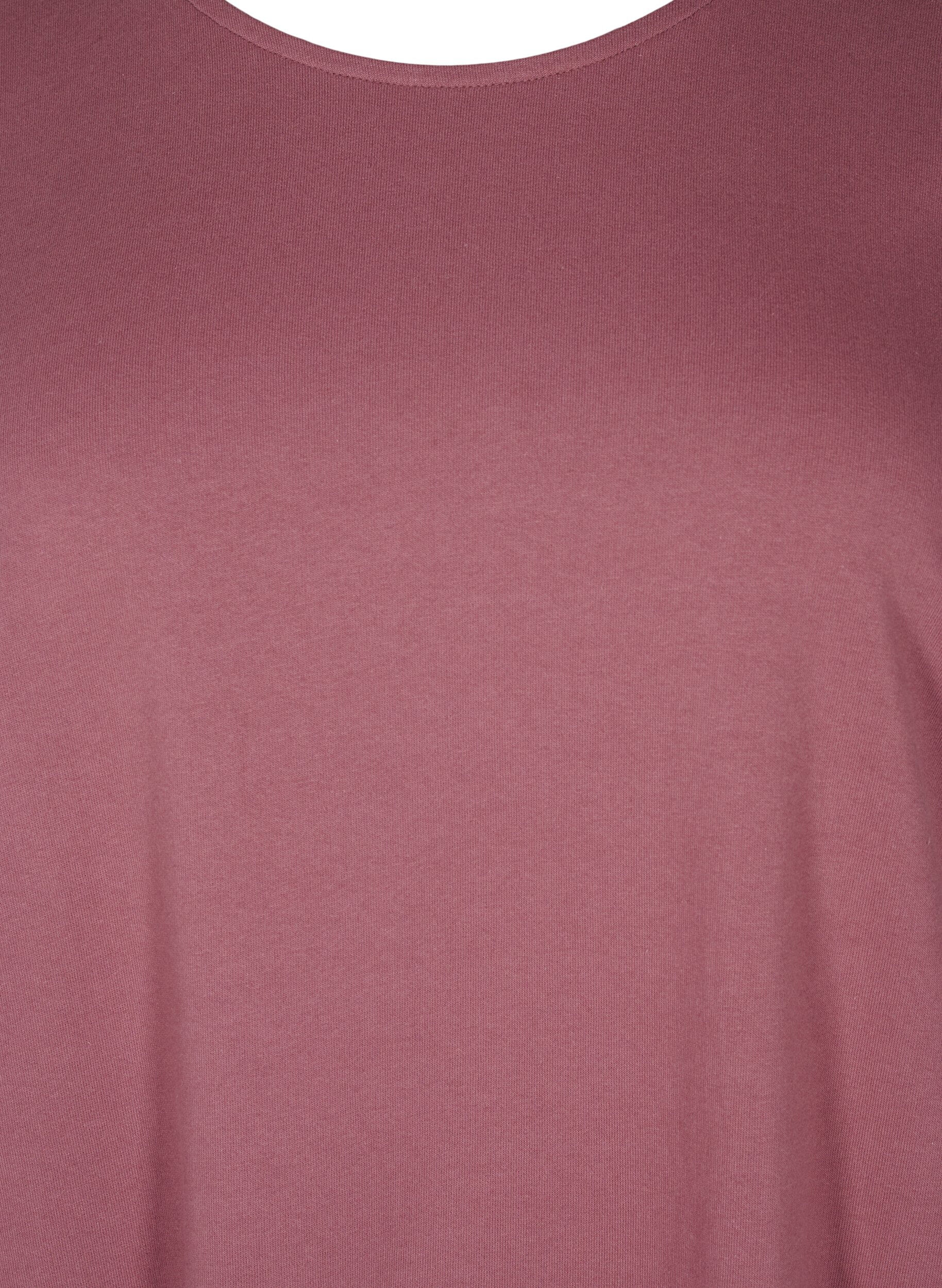 Zizzi Bawelniana sukienka balonowa z kieszeniami, R&oacute;żowy, Packshot image number 2