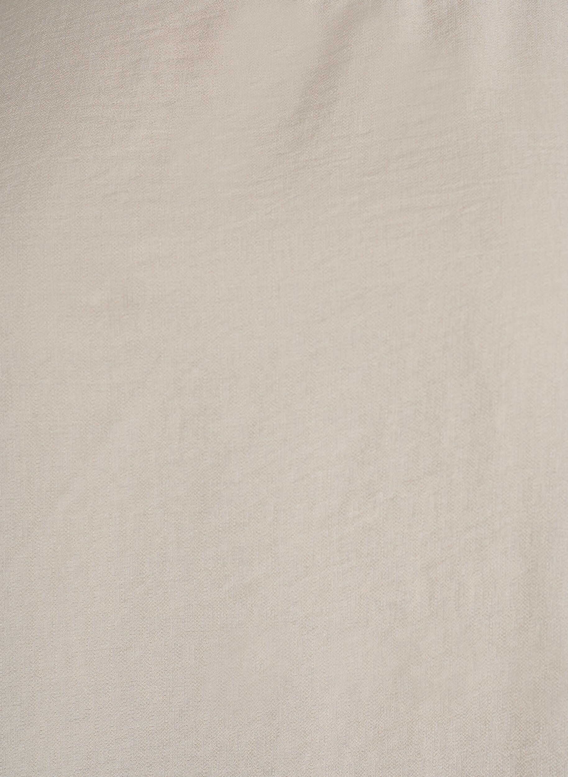 Zizzi Bluzka z wiskozy z rekawem 1/2, Beżowy, Packshot image number 2