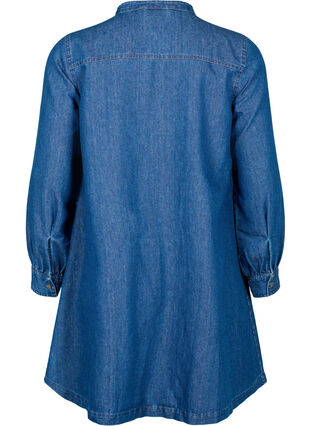 Dzinsowa sukienka z dlugim rekawem, Blue denim, Packshot image number 1