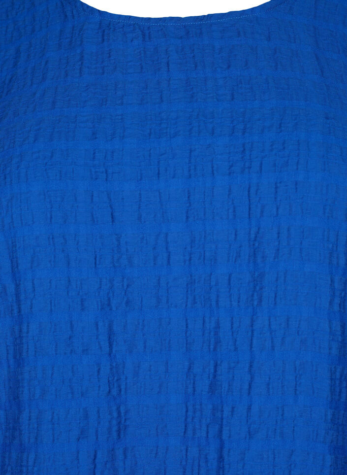 Marszczona bluzka z lyocellu (TENCEL™), Strong Blue, Packshot image number 2