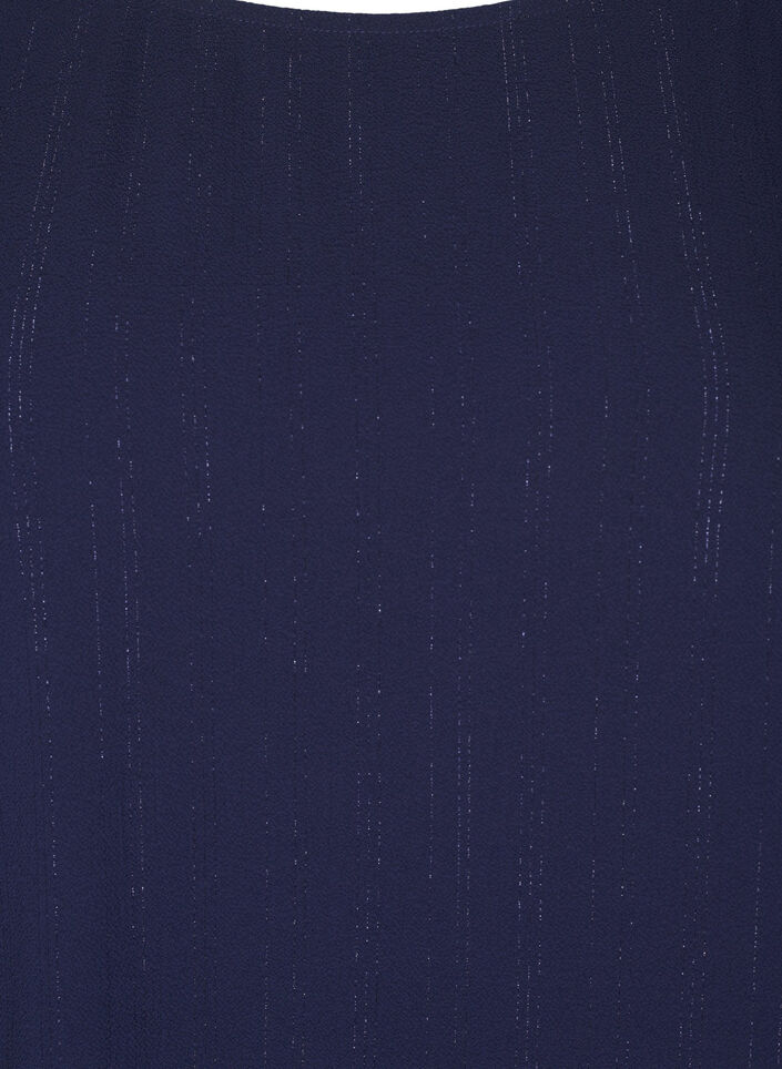 Bluzka ze srebrnym brokatem, Niebieskie, Packshot image number 2