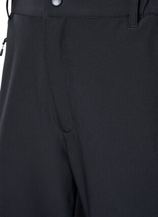 2-in-1 spodnie turystyczne, Black, Packshot image number 2