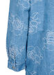 Kurtka jeansowa z kwiatami, Light Blue Denim, Packshot image number 4