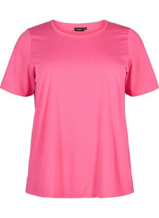 Flash - koszulka z okraglym dekoltem, Hot Pink, Packshot image number 0