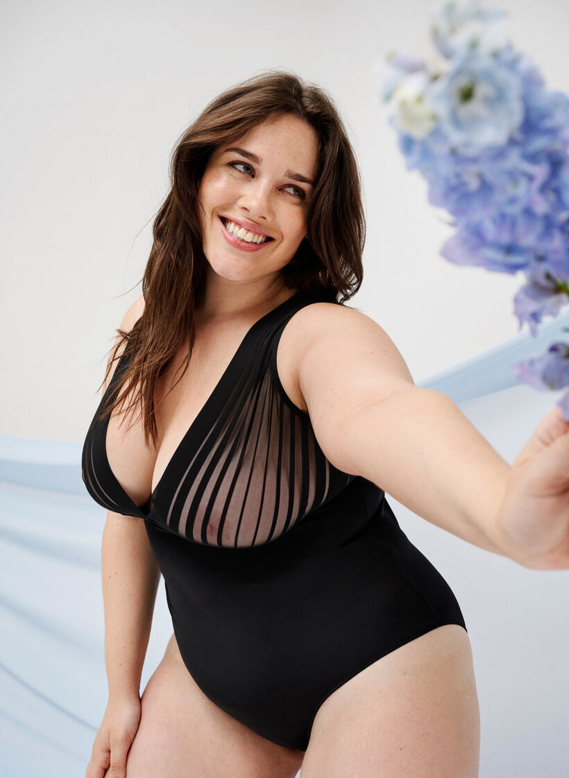 Body z siateczka, Black, Image image number 0