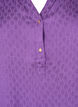 Wiskozowa tunika ze wzorem ton w ton, Lavender Violet, Packshot image number 2
